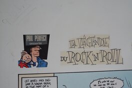 La légende du Rock 'n 'Roll, p 21  collection Sang pour sang, éditions Humanoïdes Associés, 1986