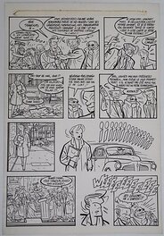 Serge Clerc - Phil Perfect, Meurtre dans le phare, p 12 - Planche originale