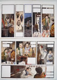 Jean-Pierre Gibrat - Le Sursis T1 p 58 - Planche originale