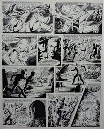 Ted Kearon - Robot Archie - " Abdul Cra's Pirates " - Planche originale