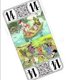 Carte de tarot éditée par BDNET Carte de tarot éditée par BDNET