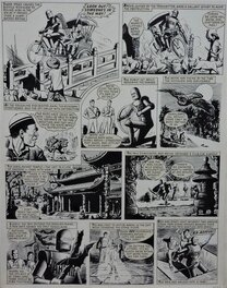 Ted Kearon - Robot Archie - " The Demon Crab " - Planche originale