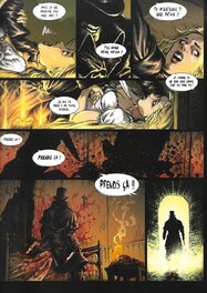 Planche colorisée.Editions Delcourt. Planche colorisée.Editions Delcourt.