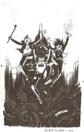 Wes Craig - Deadly Class issue 19 COVER - Original Cover