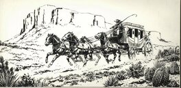 Hans Kresse - Western - Original Illustration