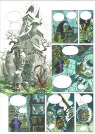 Olivier Milhiet - Milhiet, Spoogue, Tome 3, Firnilate, planche n°16, 2005. - Comic Strip