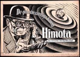 Pieter Kuhn - Kapitein Rob -  De Geheimzinnige Baron Himota - Original Cover