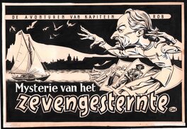 Pieter Kuhn - Kapitein Rob - V10 - Het Mysterie van het Zevengesternte - Couverture originale