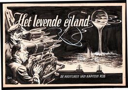 Kapitein Rob - V12 - Het levende Eiland - couverture