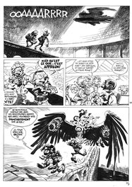 Yoann - 2014 - Spirou - Le Groom de Sniper Alley - planche 34 - Planche originale