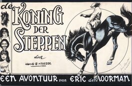 Hans Kresse - Eric de Noorman V18 - De Koning der Steppen - cover - Couverture originale