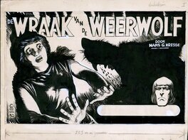 Hans Kresse - Eric de Noorman  V30 - De Wraak van de Weerwolf - cover - Couverture originale