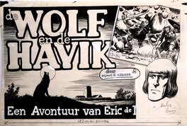 Hans Kresse - Eric de Noorman V34 - De Wolf en de Havik - Couverture originale