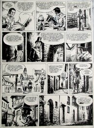 Hans Kresse - Vidocq - Planche originale