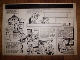 Eddy Paape - Geai et Mowgly, « Les Journaux », 1962. - Comic Strip