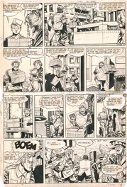 Eddy Paape - Valhardi / Jan Kordaat - Le Rayon Super-Gamma / De Super-gamma straal - Planche originale