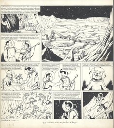 Frédéric-Antonin Breysse - Oscar Hamel et Isodore - Les Conquérantsde l'Infini - planche 20 - Planche originale