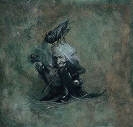 Jean-Baptiste Monge - A la recherche de Faërie tome II - Grillon - Illustration originale