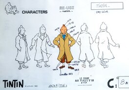 studios Ellipse - Tintin Animation - Œuvre originale