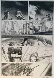 Riff Reb's - Planche originale Le Loup des mers chapitre XII 2 - Comic Strip