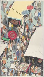 Jorge Arranz - El Rastro - Original Illustration