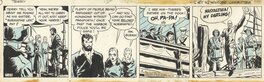 Milton Caniff - Terry et les pirates - Planche originale