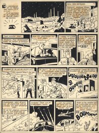 Johan et Stephane / Snoe en Snolleke - l'Espion Jaune / De Gele Spion - Planche 1