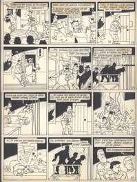 Johan et Stephane / Snoe en Snolleke - l'Espion Jaune / De Gele Spion - planche 15