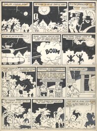 Johan et Stephane / Snoe en Snolleke - l'Espion Jaune / De Gele Spion - planche 16