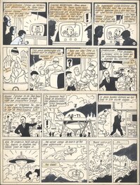 Johan et Stephane / Snoe en Snolleke - l'Espion Jaune / De Gele Spion - planche 26