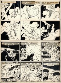 Bob De Moor - Johan et Stephane / Snoe en Snolleke - l'Espion Jaune / De Gele Spion - planche 28 - Comic Strip