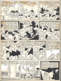 Bob De Moor - Johan et Stephane / Snoe en Snolleke - l'Espion Jaune / De Gele Spion - planche 31 - Planche originale