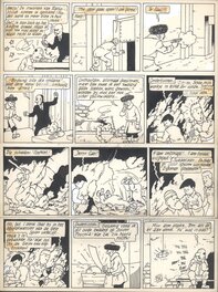 Johan et Stephane / Snoe en Snolleke - l'Espion Jaune / De Gele Spion - planche 33