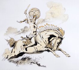 François Miville-Deschênes - Charge - Original Illustration