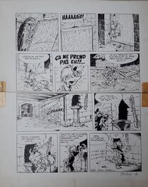 Jean Tabary - L'alchimiste - Valentin Le Vagabon - Planche originale