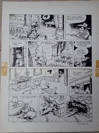 Jean Tabary - L'alchimiste - Valentin Le Vagabon - Planche originale