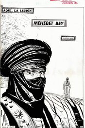 Luis Garcia Duran - Aqui la Legion . Mehebet Bey p1 - Comic Strip