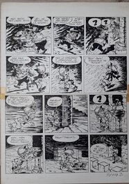 Peter Glay - L'alchimiste - Valentin Le Vagabon - Planche originale