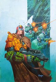 Jim Murray - 2000AD Cover for Prog2002 Retaliatory Strike