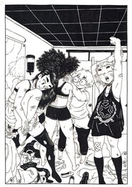 Comic Strip - Planche originale The Last dance page 10 (Midnight Tales)