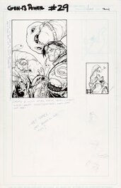 Carlos D'Anda - Gen 13 Power Pack #29 : Slug Racing - Original Illustration