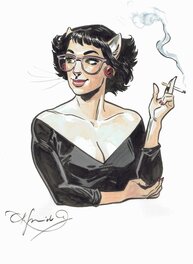 Juanjo Guarnido - Alma (Blacksad) - Illustration originale