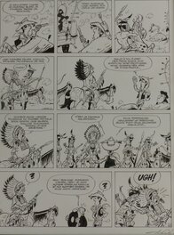 Lucky Luke - Planche originale