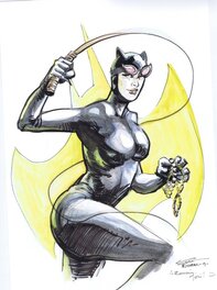 Kevin Enhart - Catwoman par Enhart - Original Illustration