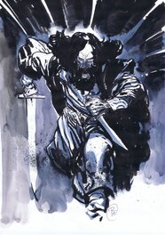 Ronan Toulhoat - Roy des Ribauds - Original Illustration