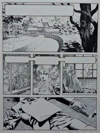 Berni Wrightson - "Freak Show " - Planche originale