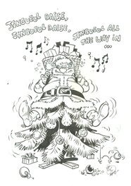 Boris Golzio - Joyeux noel - Illustration originale