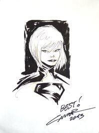 Yildiray Çinar - Supergirl - Original Illustration