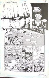 Barry Kitson - Planche n°9 de "Adventures of Superman" 518 - Comic Strip