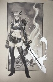 Jorge Molina - Magik - Original Illustration